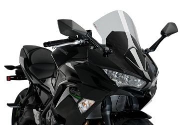 SZYBA WYŚCIGOWA PUIG DO KAWASAKI NINJA 650 20-23 LEKKO PRZYCIEMNIONA