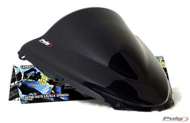 SZYBA Z-RACING PUIG DO KAWASAKI ZX-6R 05-08 CARBON