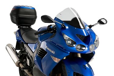 SZYBA Z-RACING PUIG DO KAWASAKI ZZR1400 06-20 LEKKO PRZYCIEMNIONA