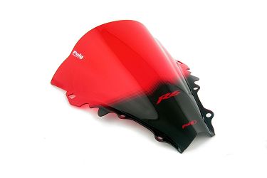 SZYBA Z-RACING PUIG DO YAMAHA YZF-R6 06-07 CZERWONA