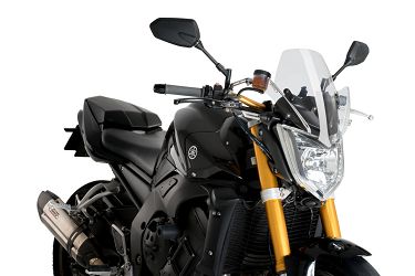 image 1 for SZYBA OWIEWKA PUIG DO YAMAHA FZ1 N 06-16 PRZEZROCZYSTA 