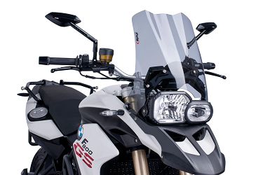 SZYBA OWIEWKA PUIG DO BMW F650GS 08-12 (TOURING) LEKKO PRZYCIEMNIONA