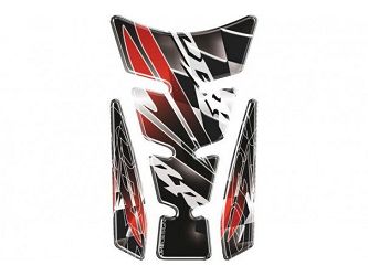 image 1 for TANKPAD PUIG WINGS, WZÓR HONDA CBR SREBRNY 