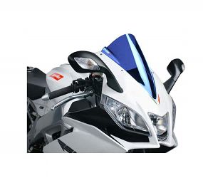 SZYBA SPORTOWA PUIG DO APRILIA RS4 50/125 11-18 / RSV4 09-12 NIEBIESKA
