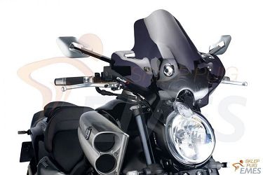 SZYBA OWIEWKA PUIG DO YAMAHA V-MAX 09-20 MOCNO PRZYCIEMNIONA
