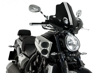 SZYBA OWIEWKA PUIG DO YAMAHA V-MAX 09-20 CZARNA