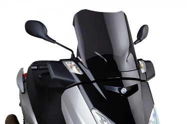 SZYBA PUIG V-TECH DO YAMAHA X-MAX 125/250 06-09 (SPORT) MOCNO PRZYCIEMNIONA