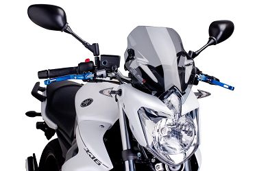 SZYBA SPORTOWA NOWEJ GENERACJI PUIG DO YAMAHA XJ6 09-16 LEKKO PRZYCIEMNIONA