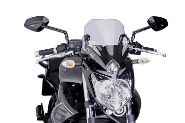 SZYBA SPORTOWA NOWEJ GENERACJI PUIG DO YAMAHA XJ6 09-16 PRZEZROCZYSTA