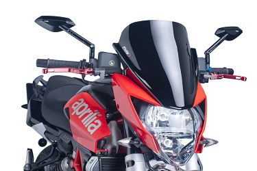 SZYBA TURYSTYCZNA PUIG DO APRILIA SHIVER 750 10-16 CZARNA