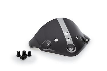 SZYBA OWIEWKA UNIWERSALNA PUIG CAFE RACER (173X120MM) MOCNO PRZYCIEMNIONA