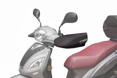 RĘKAWICE UNIWERSALNE DO MOTO / SKUTER NA KIEROWNICE PUIG - CZARNE