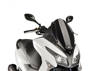 SZYBA PUIG V-TECH DO KYMCO DOWNTOWN / SUPERDINK (SPORT) CZARNA