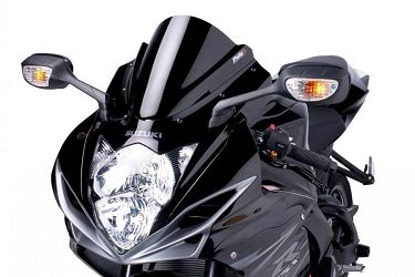SZYBA SPORTOWA PUIG DO SUZUKI GSX-R600 / 750 11-16 CZARNA