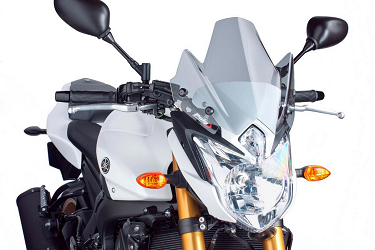 SZYBA OWIEWKA PUIG DO YAMAHA FZ8 N 10-16 LEKKO PRZYCIEMNIONA