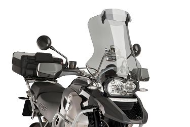 SZYBA TURYSTYCZNA PUIG DO BMW R1200GS 04-12 (Z DEFLEKTOREM) LEKKO PRZYCIEMNIONA