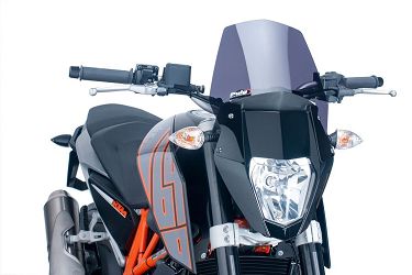 SZYBA OWIEWKA PUIG DO KTM 690 DUKE 12-20 MOCNO PRZYCIEMNIONA