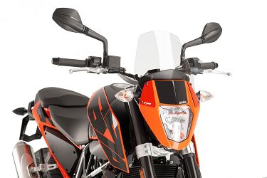 SZYBA OWIEWKA PUIG DO KTM 690 DUKE 12-20 PRZEZROCZYSTA