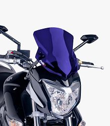 SZYBA SPORTOWA NOWEJ GENERACJI PUIG DO SUZUKI INAZUMA 250 13-17 NIEBIESKA