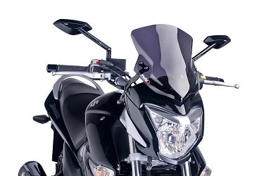 SZYBA SPORTOWA NOWEJ GENERACJI PUIG DO SUZUKI INAZUMA 250 13-17 MOCNO PRZYCIEMNIONA