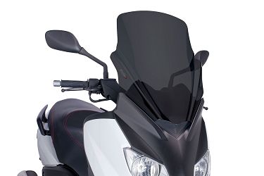 SZYBA PUIG V-TECH DO YAMAHA T-MAX 530 12-16 (TOURING) MOCNO PRZYCIEMNIONA