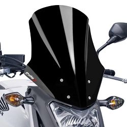 SZYBA TURYSTYCZNA (TOURING PLUS) PUIG DO HONDA NC750S 14-21 CZARNA