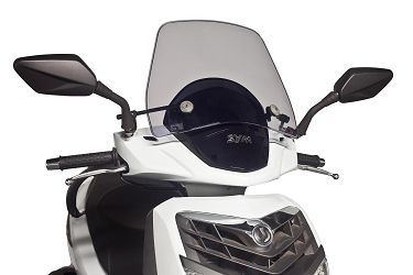 SZYBA OWIEWKA PUIG DO SYM SYM HD2 125/200I (TRAFFIC) LEKKO PRZYCIEMNIONA