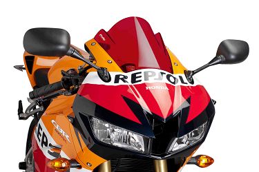 SZYBA SPORTOWA PUIG DO HONDA CBR600RR 13-22 CZERWONA