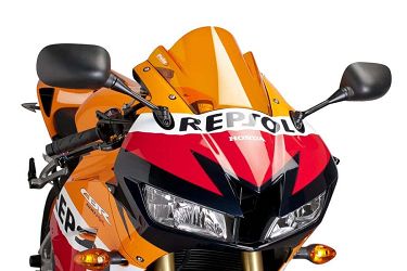 SZYBA SPORTOWA PUIG DO HONDA CBR600RR 13-22 POMARAŃCZOWA