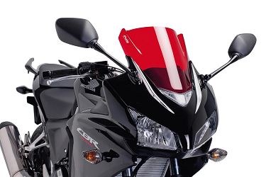 SZYBA SPORTOWA Z-RACING PUIG DO HONDA CBR500R 13-15 CZERWONA