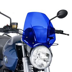 SZYBA OWIEWKA PUIG DO BMW R1200R 06-18 NIEBIESKA