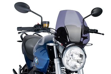 SZYBA OWIEWKA PUIG DO BMW R1200R 06-18 MOCNO PRZYCIEMNIONA