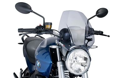 SZYBA OWIEWKA PUIG DO BMW R1200R 06-18 LEKKO PRZYCIEMNIONA