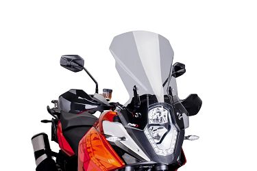 SZYBA TURYSTYCZNA PUIG DO KTM 1050 / 1090 / 1190 ADVENTURE 13-20 LEKKO PRZYCIEMNIONA