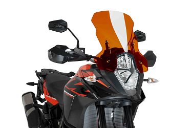 SZYBA TURYSTYCZNA PUIG DO KTM 1050 / 1090 / 1190 ADVENTURE 13-20 POMARAŃCZOWA