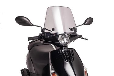 SZYBA OWIEWKA PUIG DO PIAGGIO ZIP 50 97-20 (TRAFFIC) LEKKO PRZYCIEMNIONA
