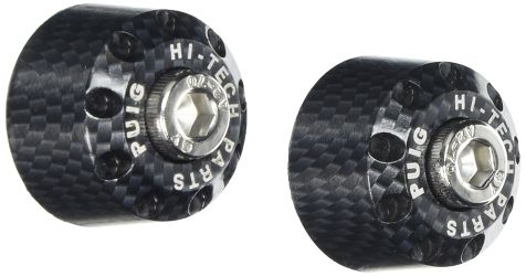 CIĘŻARKI / KOŃCÓWKI KIEROWNICY KRÓTKIE PUIG DO BMW F800GS 13-20 CARBON