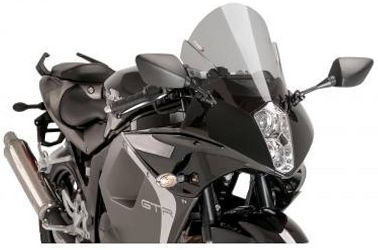 SZYBA SPORTOWA Z-RACING PUIG DO HYOSUNG GT650RI 13-20 LEKKO PRZYCIEMNIONA