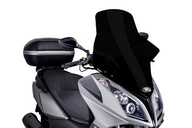 SZYBA PUIG V-TECH DO KYMCO DOWNTOWN / SUPERDINK (TOURING) CZARNA