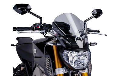 SZYBA OWIEWKA PUIG DO YAMAHA MT-09 13-16 (TOURING) LEKKO PRZYCIEMNIONA