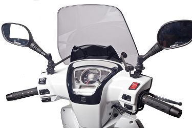 SZYBA OWIEWKA PUIG DO KYMCO PEOPLE GT125I / 200I / 300I 10-19 (TRAFFIC) LEKKO PRZYCIEMNIONA