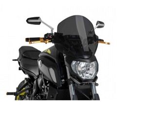SZYBA OWIEWKA TREND PUIG DO YAMAHA MT-07 18-20 CZARNA
