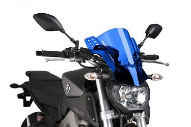 SZYBA OWIEWKA PUIG RAFALE DO YAMAHA MT-07 / MT-09 NIEBIESKA