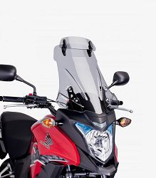 SZYBA TURYSTYCZNA (Z DEFLEKTOREM) PUIG DO HONDA CB500X 13-15 LEKKO PRZYCIEMNIONA