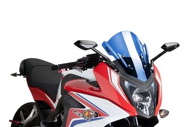 SZYBA SPORTOWA PUIG DO HONDA CBR650F 14-20 NIEBIESKA