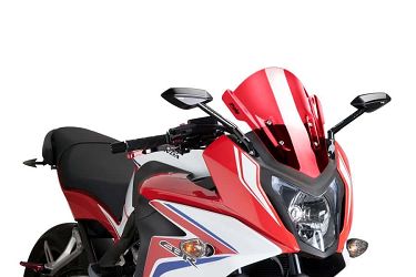 SZYBA SPORTOWA PUIG DO HONDA CBR650F 14-20 CZERWONA
