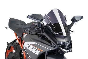 SZYBA SPORTOWA PUIG DO KTM RC125 / RC390 14-22 MOCNO PRZYCIEMNIONA