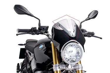 SZYBA RETROVISION PUIG DO BMW R NINE T 14-22 PRZEZROCZYSTA