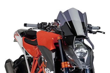 SZYBA OWIEWKA PUIG DO KTM SUPERDUKE R 1290 14-16 MOCNO PRZYCIEMNIONA