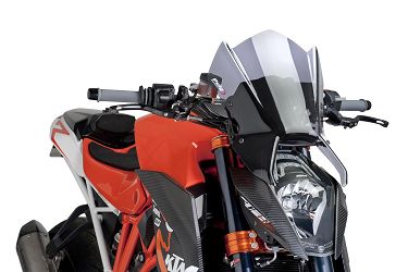 SZYBA OWIEWKA PUIG DO KTM SUPERDUKE R 1290 14-16 LEKKO PRZYCIEMNIONA